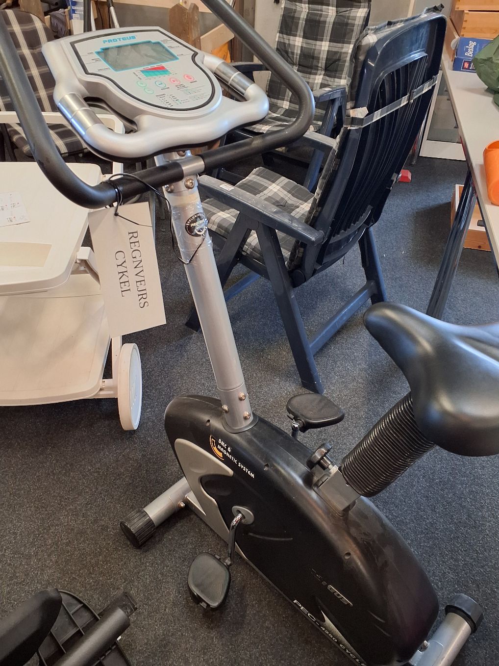 Motionscykel.